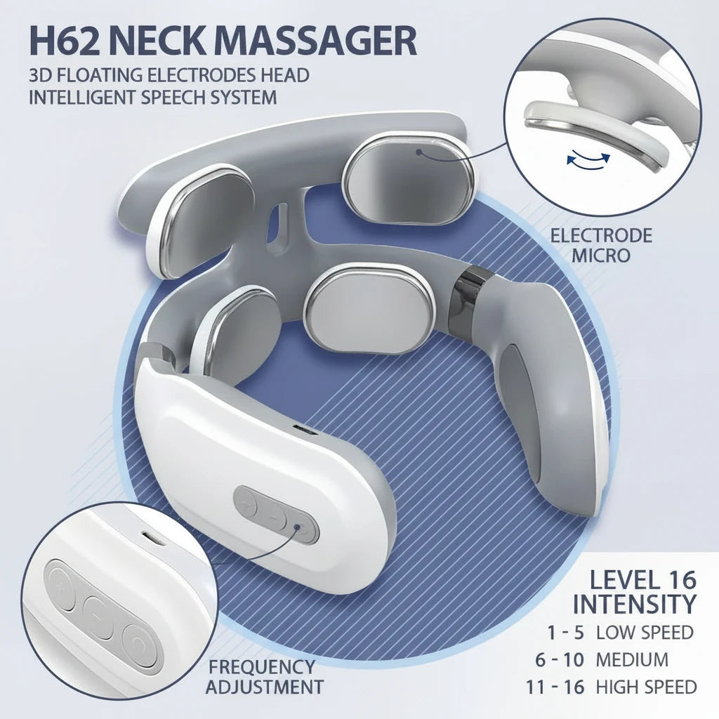 Masseur Cervical NÉRAVA™ — Modèle H62