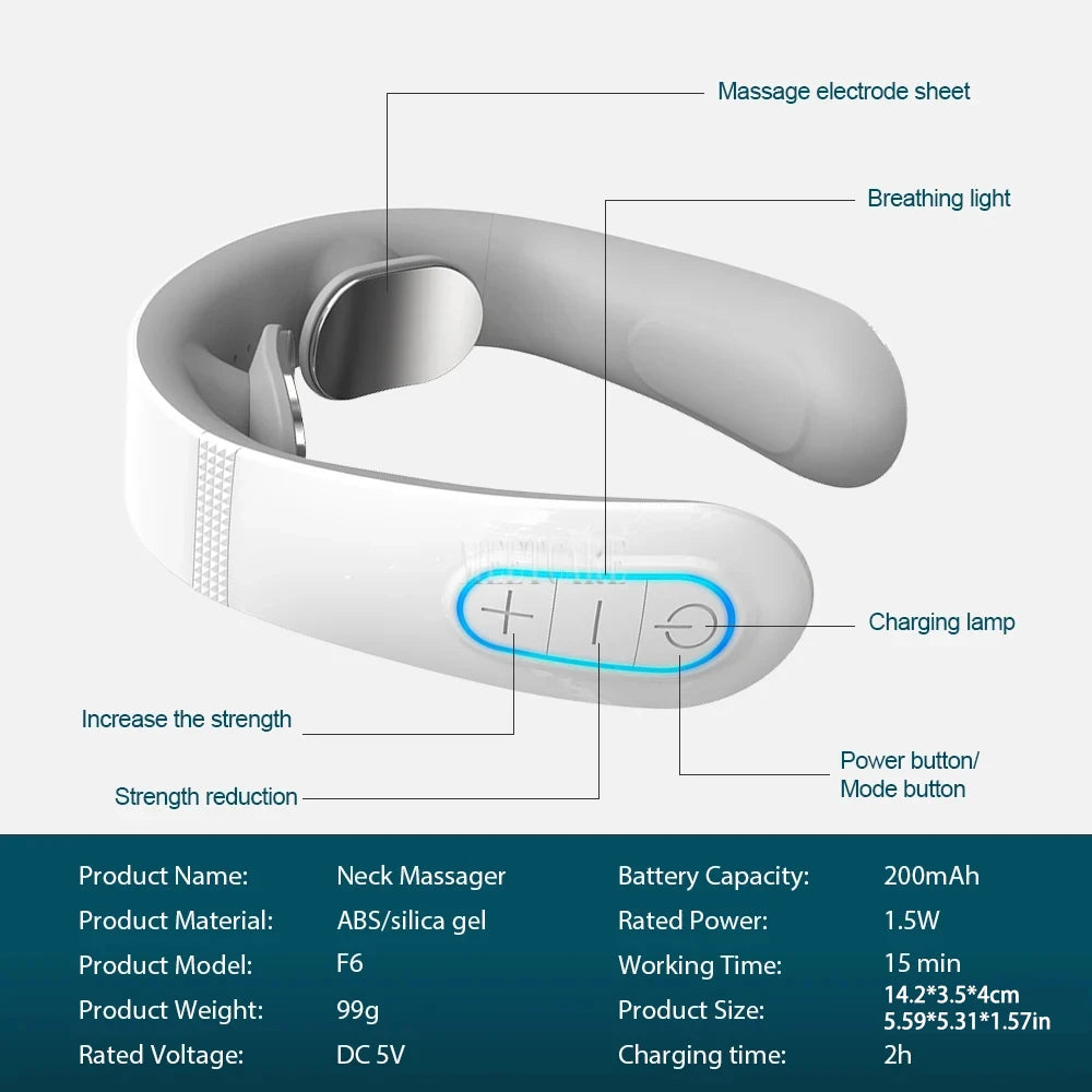 Masseur Cervical NÉRAVA™ — Modèle F6