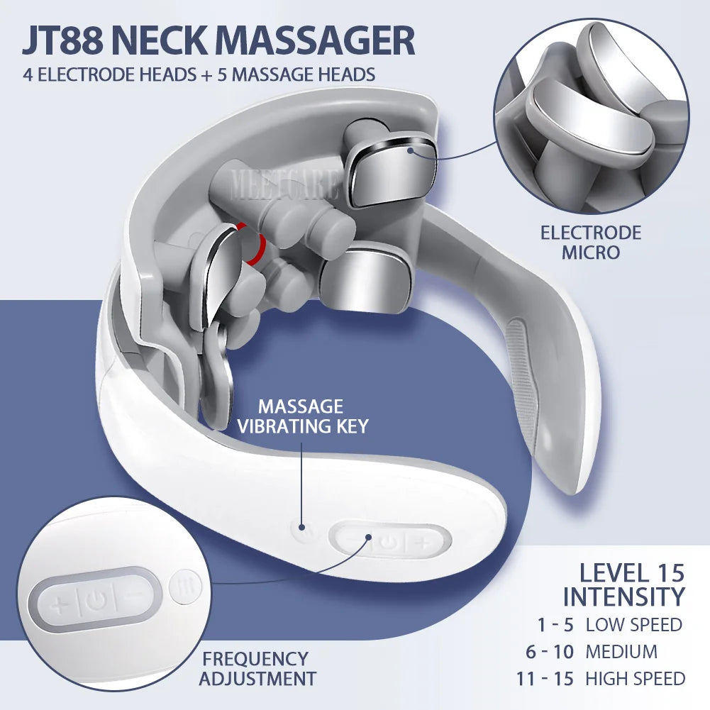 Masseur Cervical NÉRAVA™ — Modèle JT88